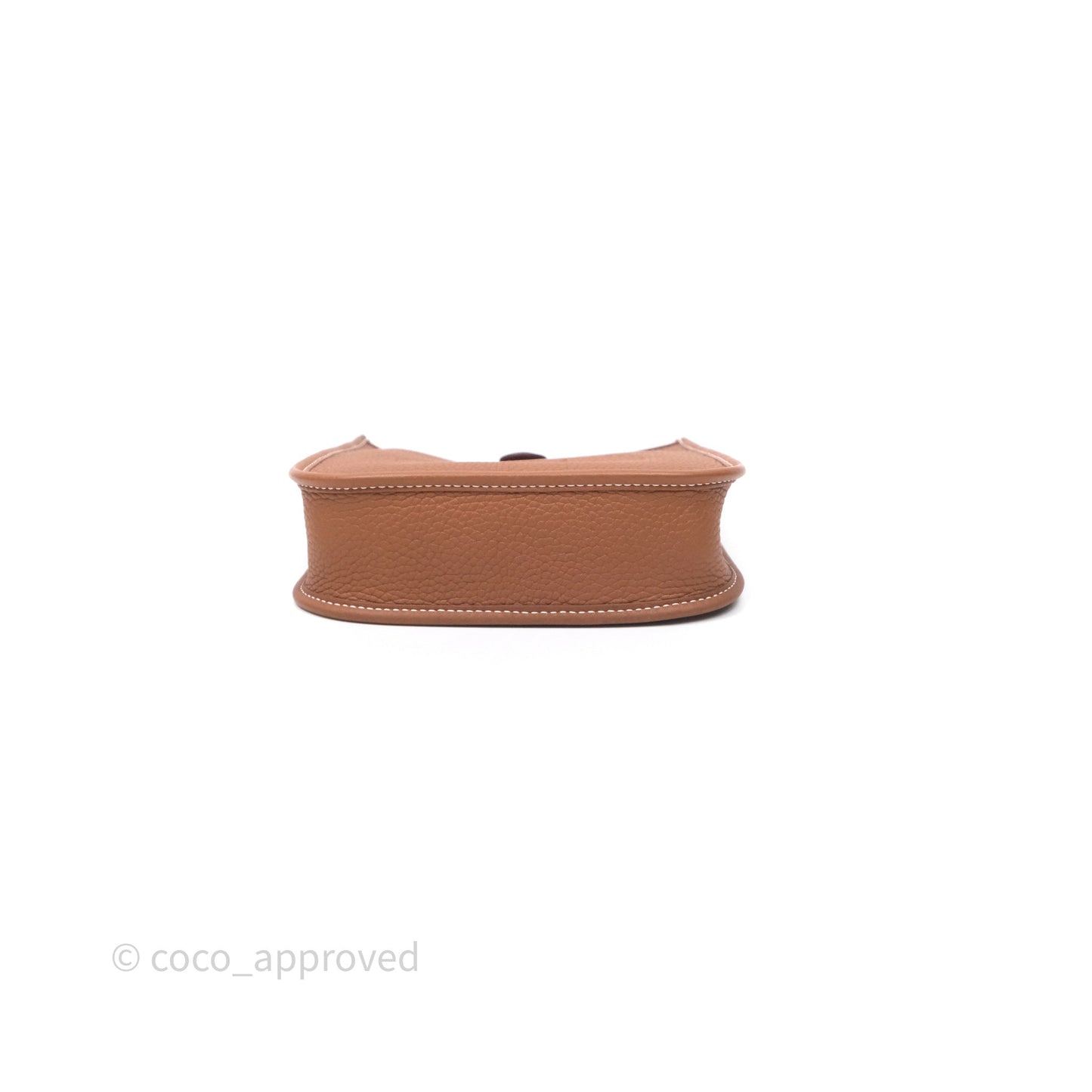 Hermès Mini Evelyne 16 Gold 37 Clemence Gold Hardware