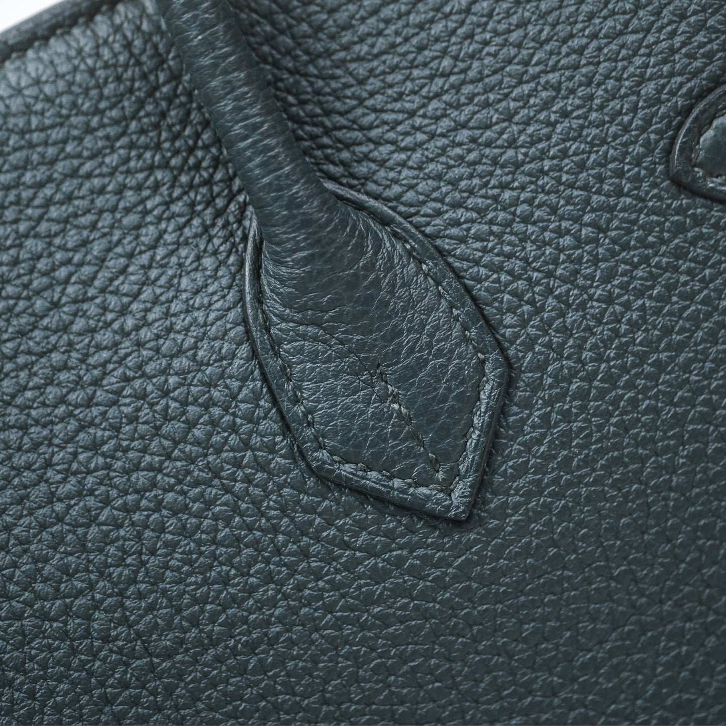 Hermès Birkin 25 Retourne Vert Cypres 6O Togo Gold Hardware