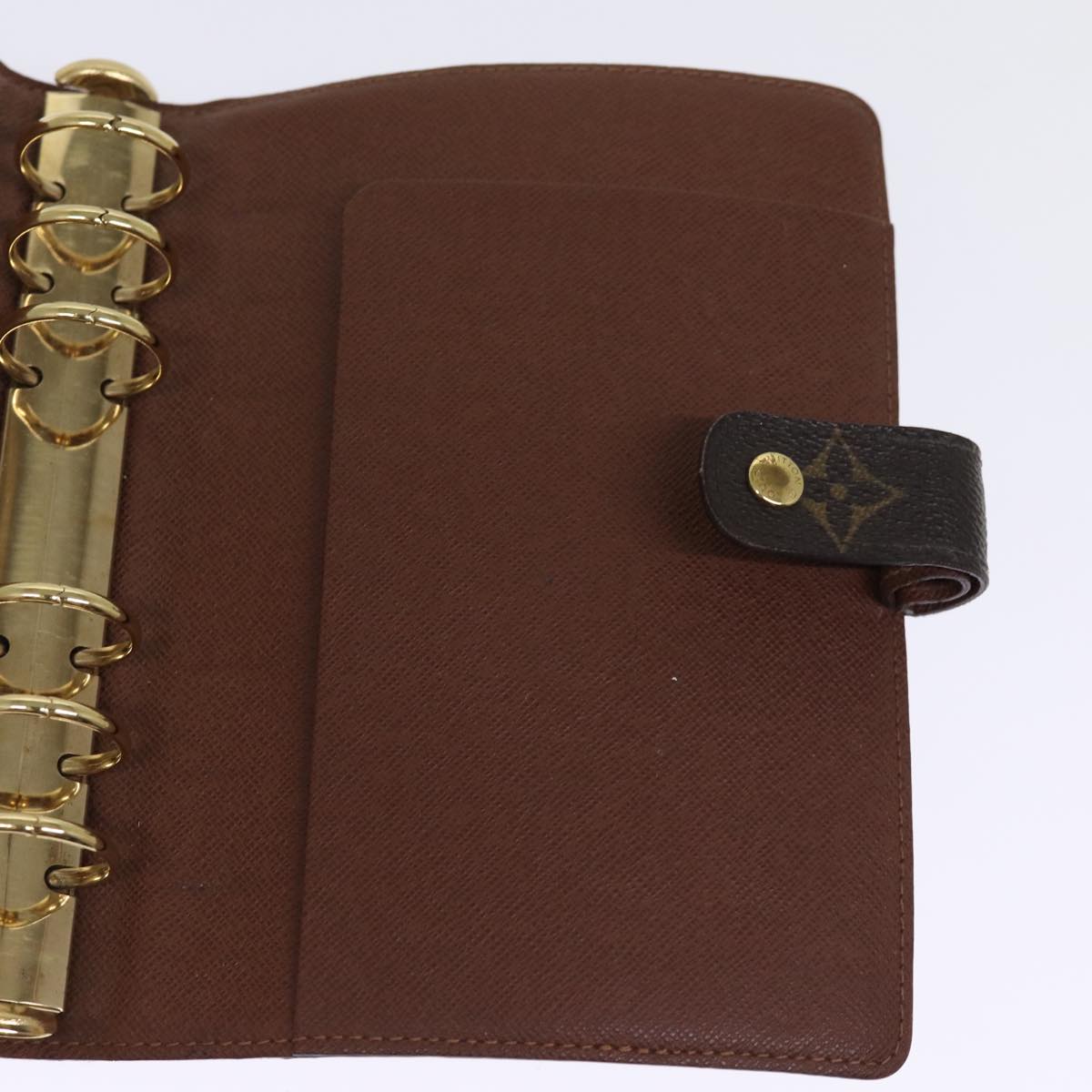LOUIS VUITTON Monogram Agenda MM Day Planner Cover R20105 LV 76200