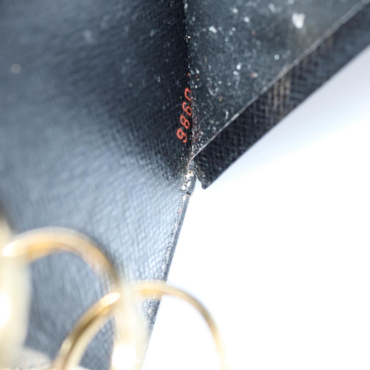 LOUIS VUITTON Epi Agenda MM Day Planner Cover Blue R20055 LV 76207