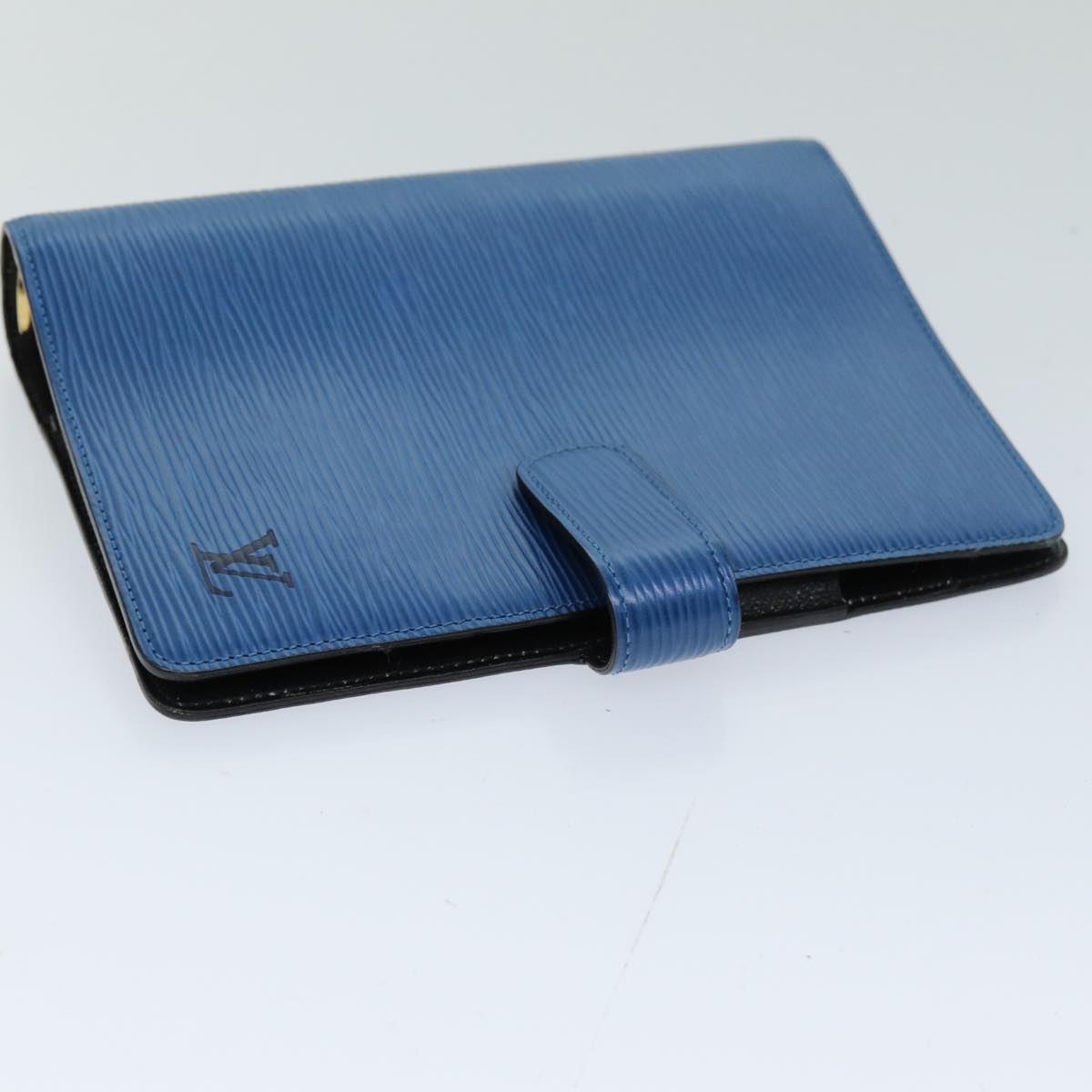 LOUIS VUITTON Epi Agenda MM Day Planner Cover Blue R20055 LV 76207