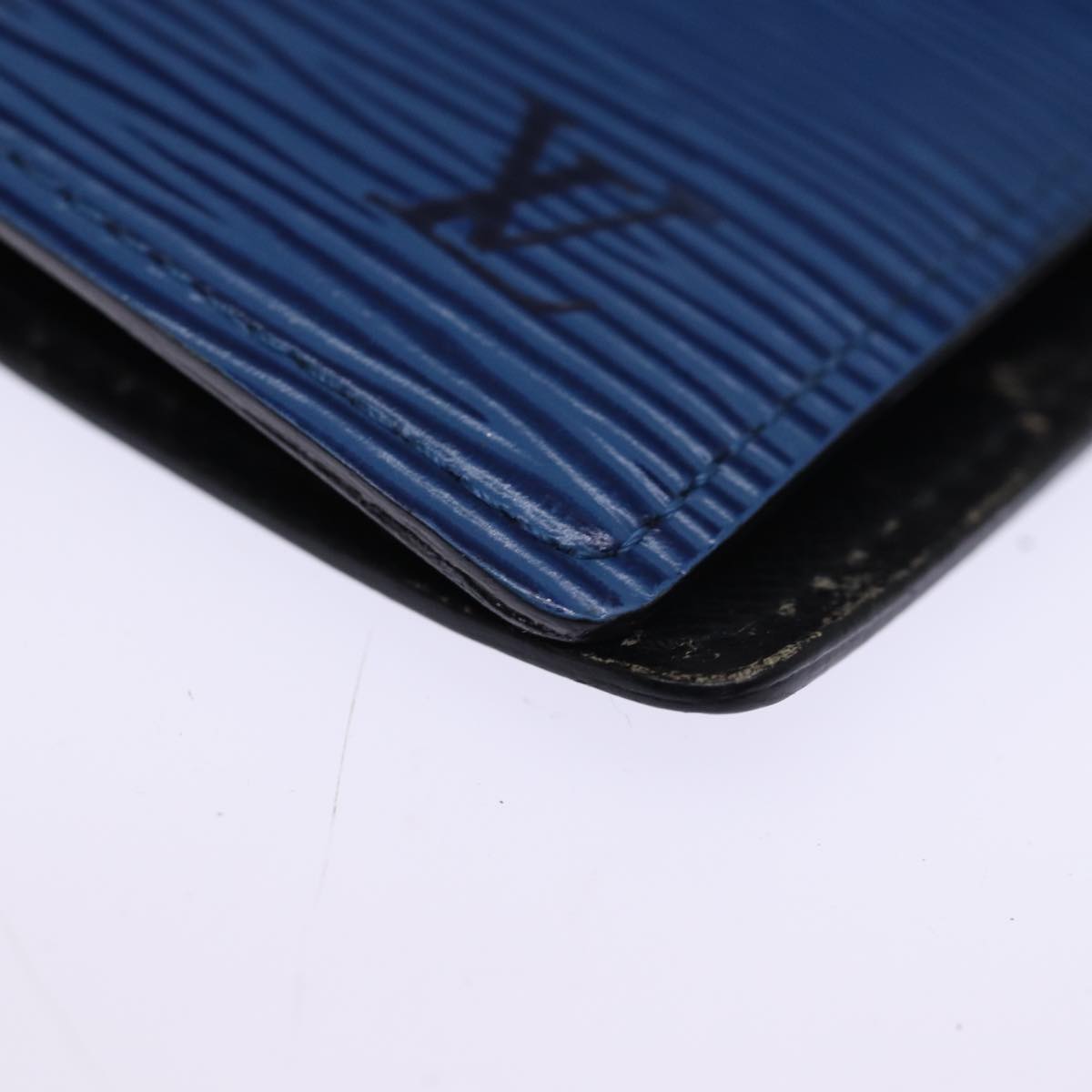 LOUIS VUITTON Epi Agenda PM Day Planner Cover Blue R20055 LV 76209