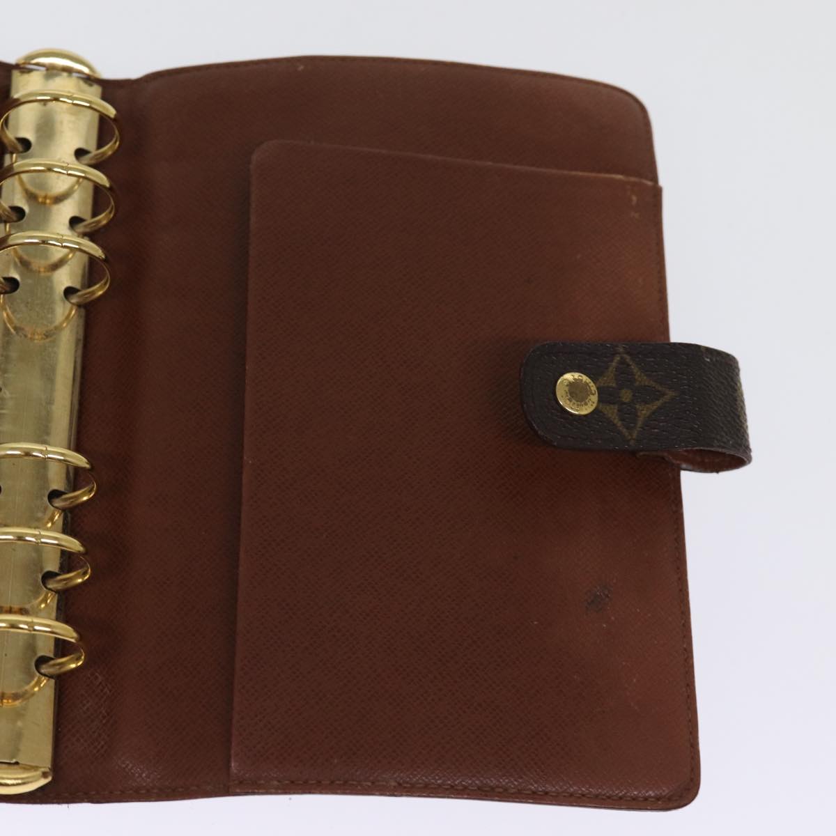 LOUIS VUITTON Monogram Agenda MM Day Planner Cover R20105 LV 76214