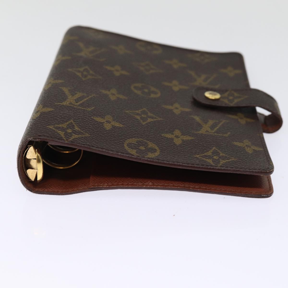 LOUIS VUITTON Monogram Agenda MM Day Planner Cover R20105 LV 76214