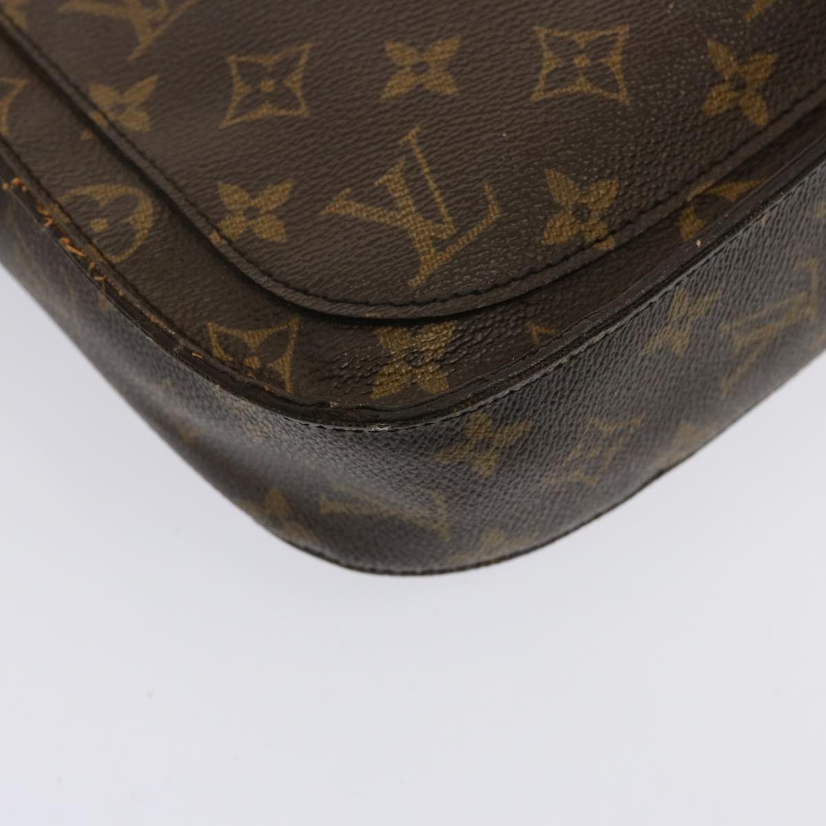 LOUIS VUITTON Monogram Saint Cloud GM Shoulder Bag M51242 LV 76235