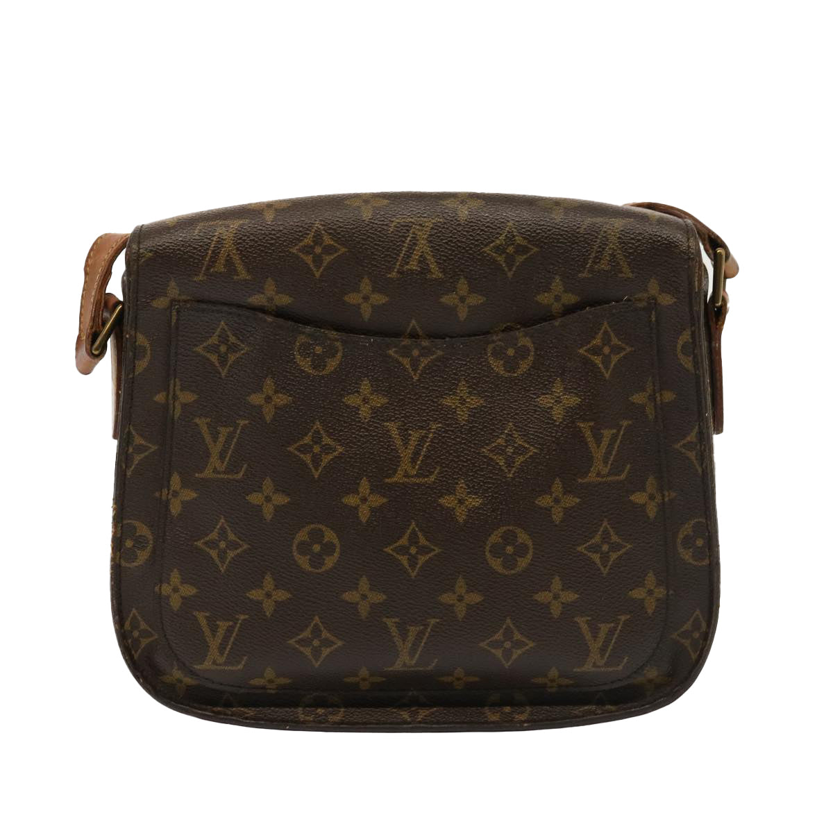 LOUIS VUITTON Monogram Saint Cloud GM Shoulder Bag M51242 LV 76235