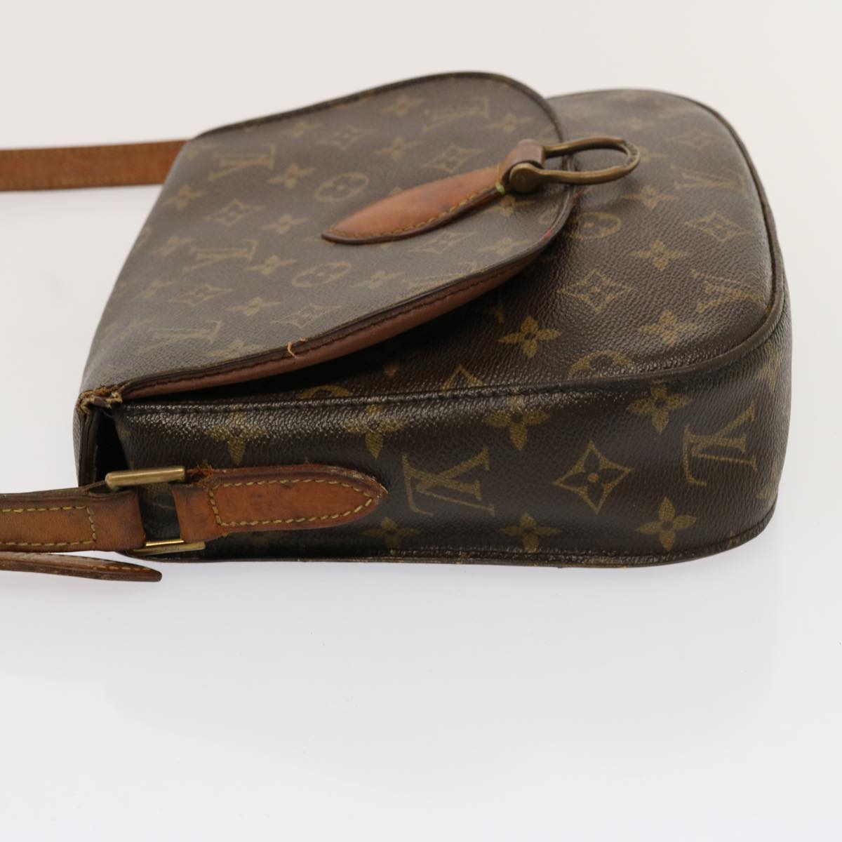 LOUIS VUITTON Monogram Saint Cloud GM Shoulder Bag M51242 LV 76235