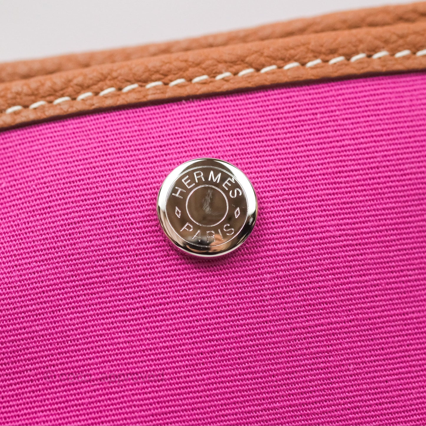 Hermes Garden File 28 Magnolia Canvas Gold Negonda