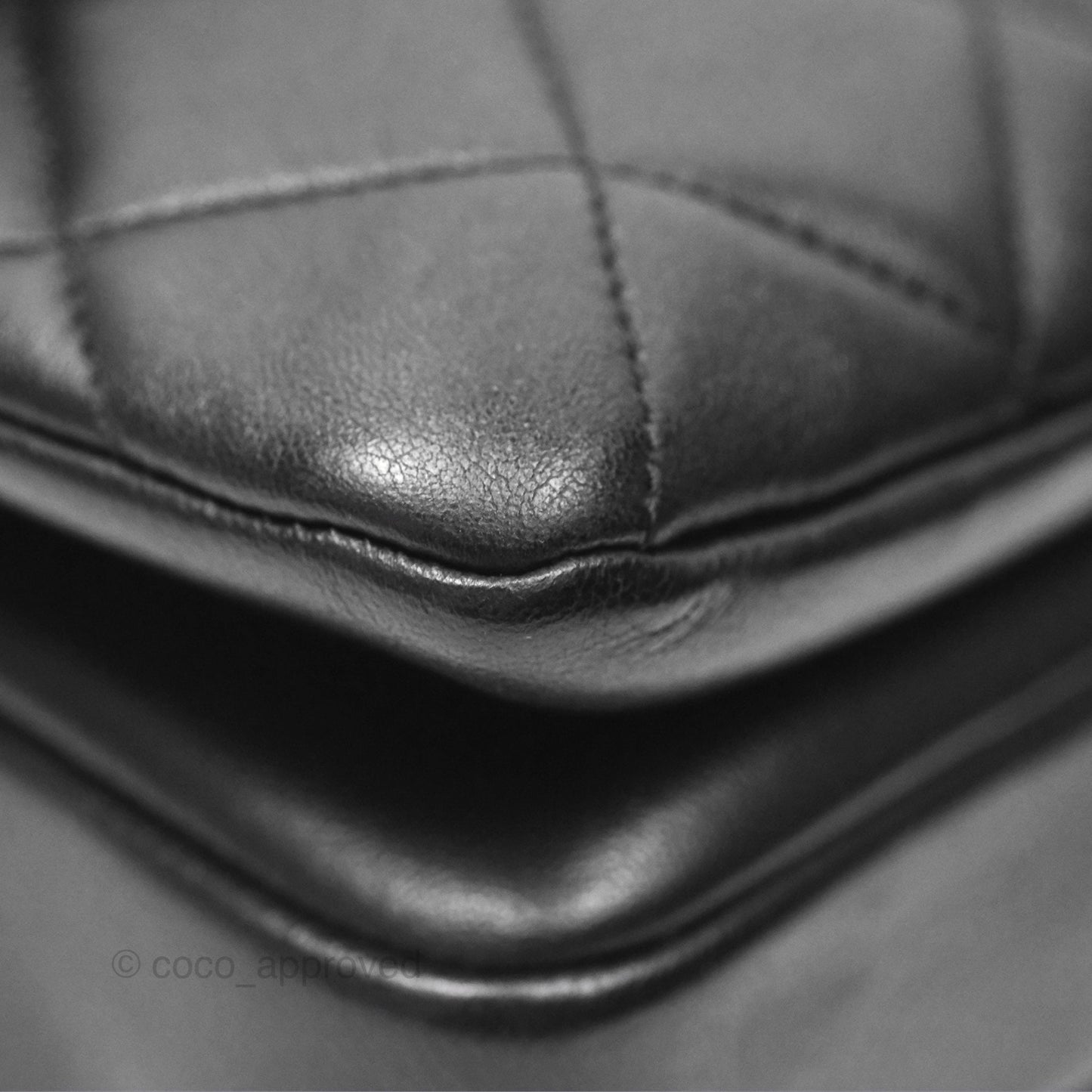 Chanel Small Trendy CC Black Lambskin Gold Hardware