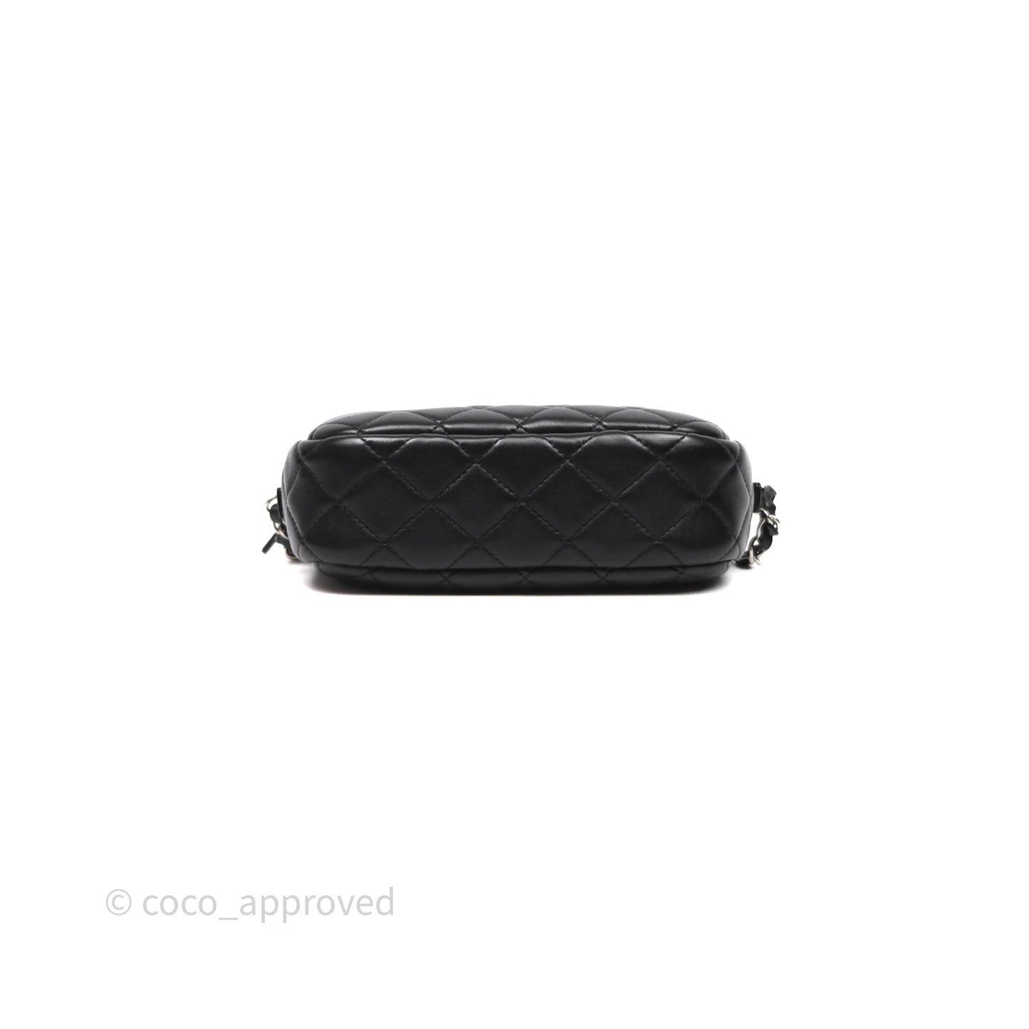 Chanel Camera Case Bag Lambskin Silver Hardware
