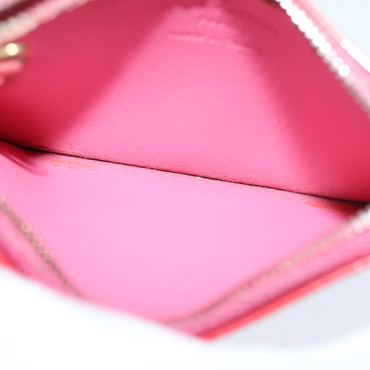 LOUIS VUITTON Monogram Vernis Pochette Cree Purse Fran Boise M9144F 76303