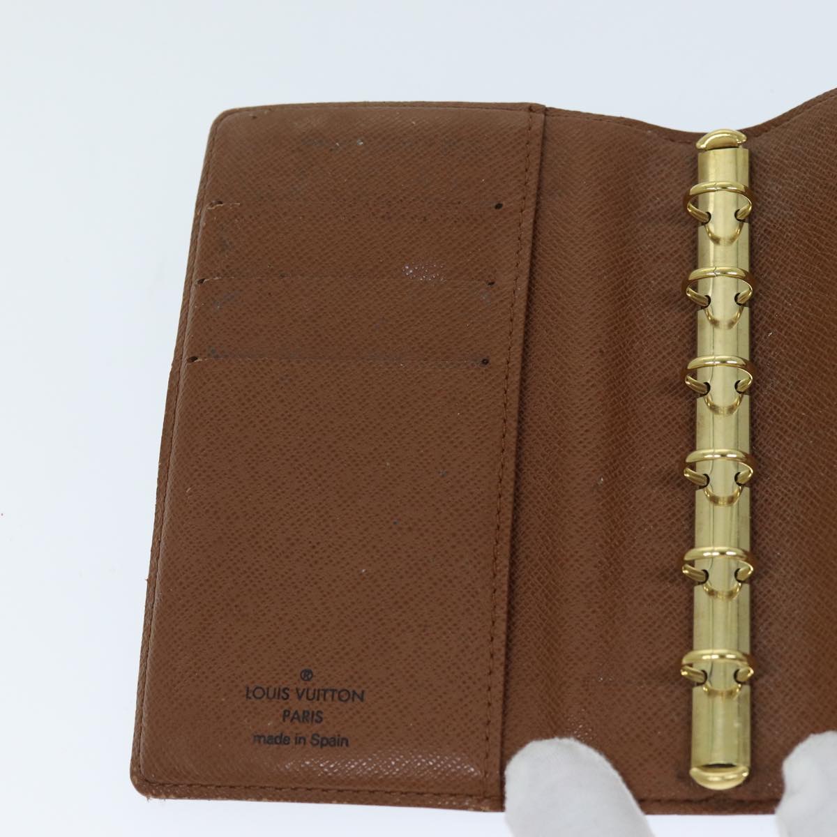 LOUIS VUITTON Monogram Agenda PM Day Planner Cover R20005 LV 76311
