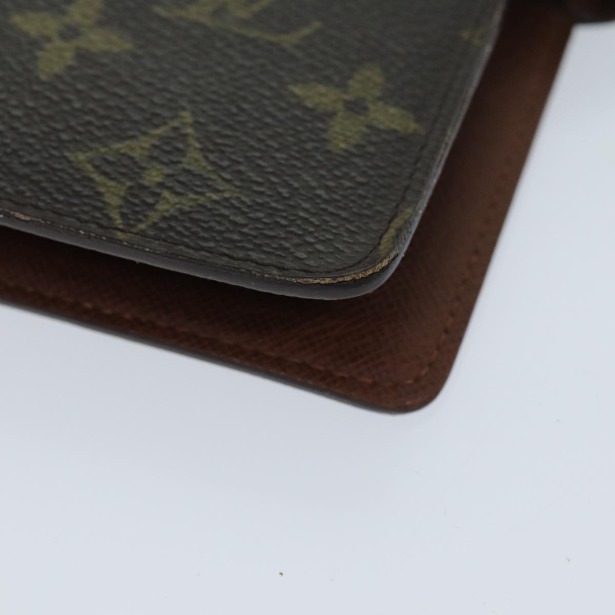 LOUIS VUITTON Monogram Agenda MM Day Planner Cover R20105 LV 76312