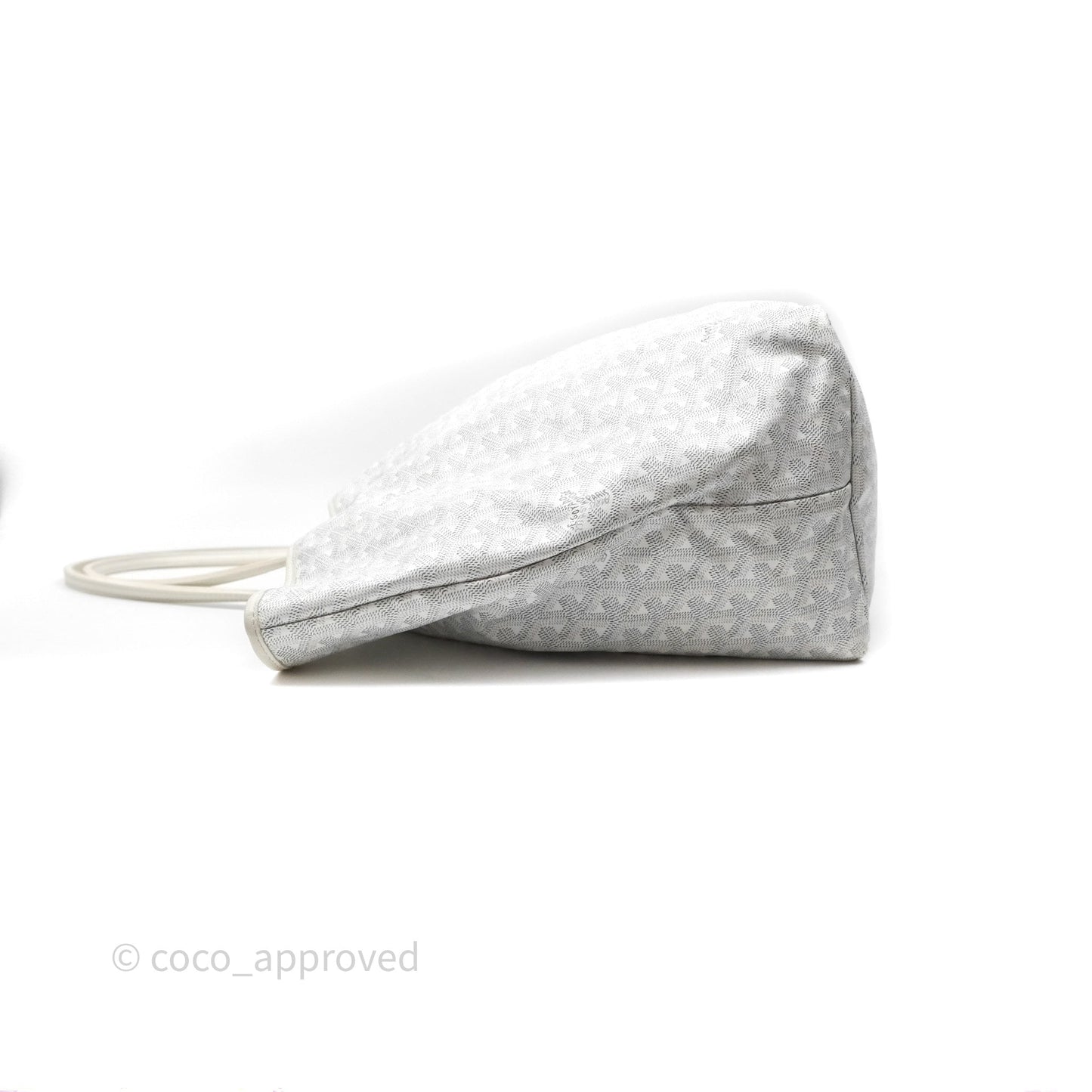 Goyard Saint Louis Tote Bag GM Blanc White