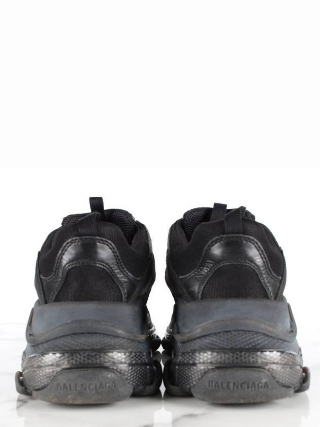 Luxury Balenciaga Triple S Dirty Black 41 Domestic 260