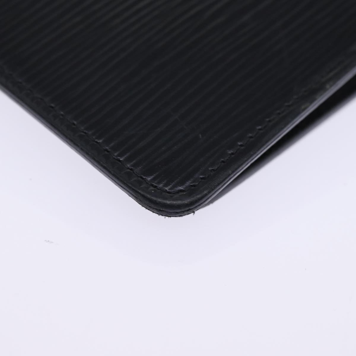 LOUIS VUITTON Epi Agenda MM Day Planner Cover Black R20042 LV 76441