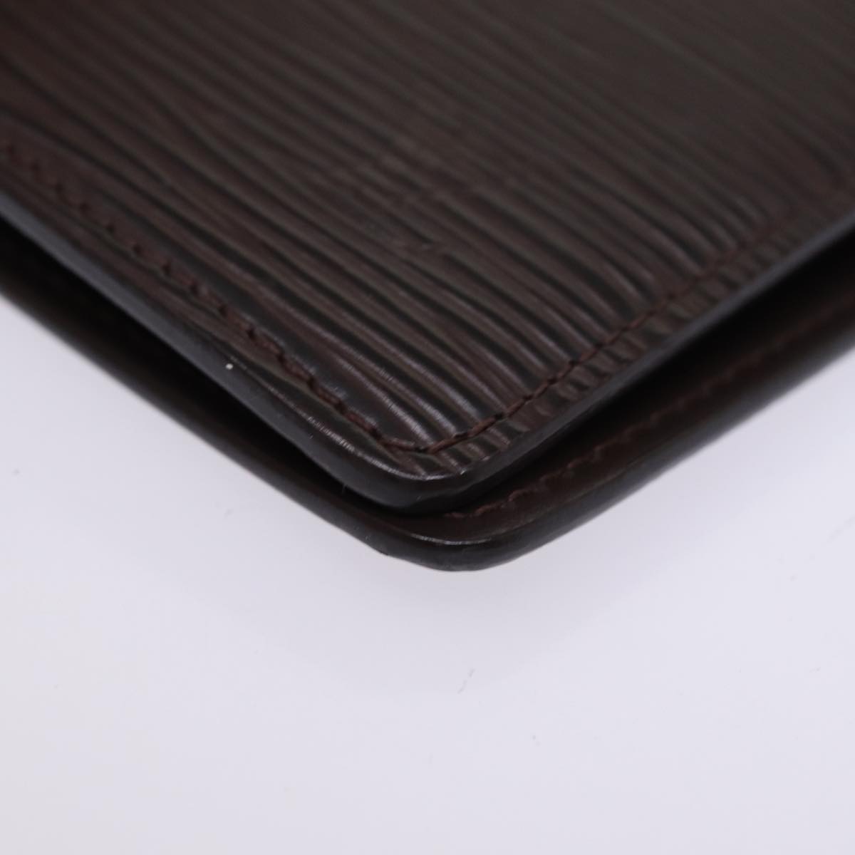 LOUIS VUITTON Epi Agenda GM Day Planner Cover Mocha Brown R2006D LV 76443