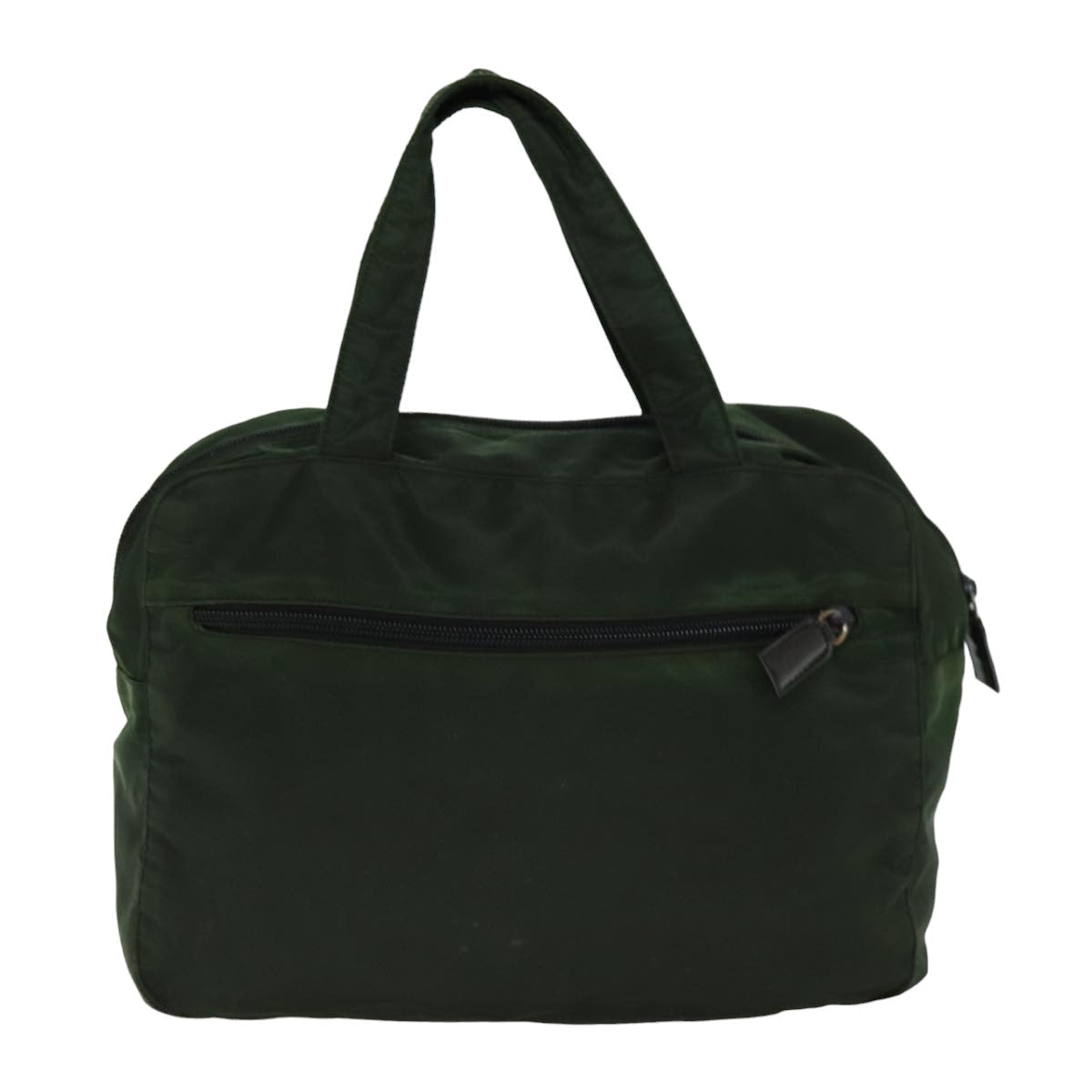 Luxury PradaHand Bag Nylon Khaki 76455