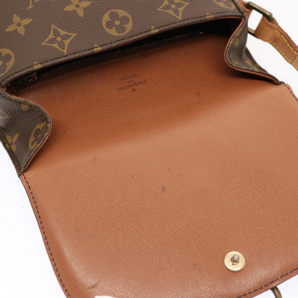 LOUIS VUITTON Monogram Saint Cloud MM Shoulder Bag M51243 LV 76461