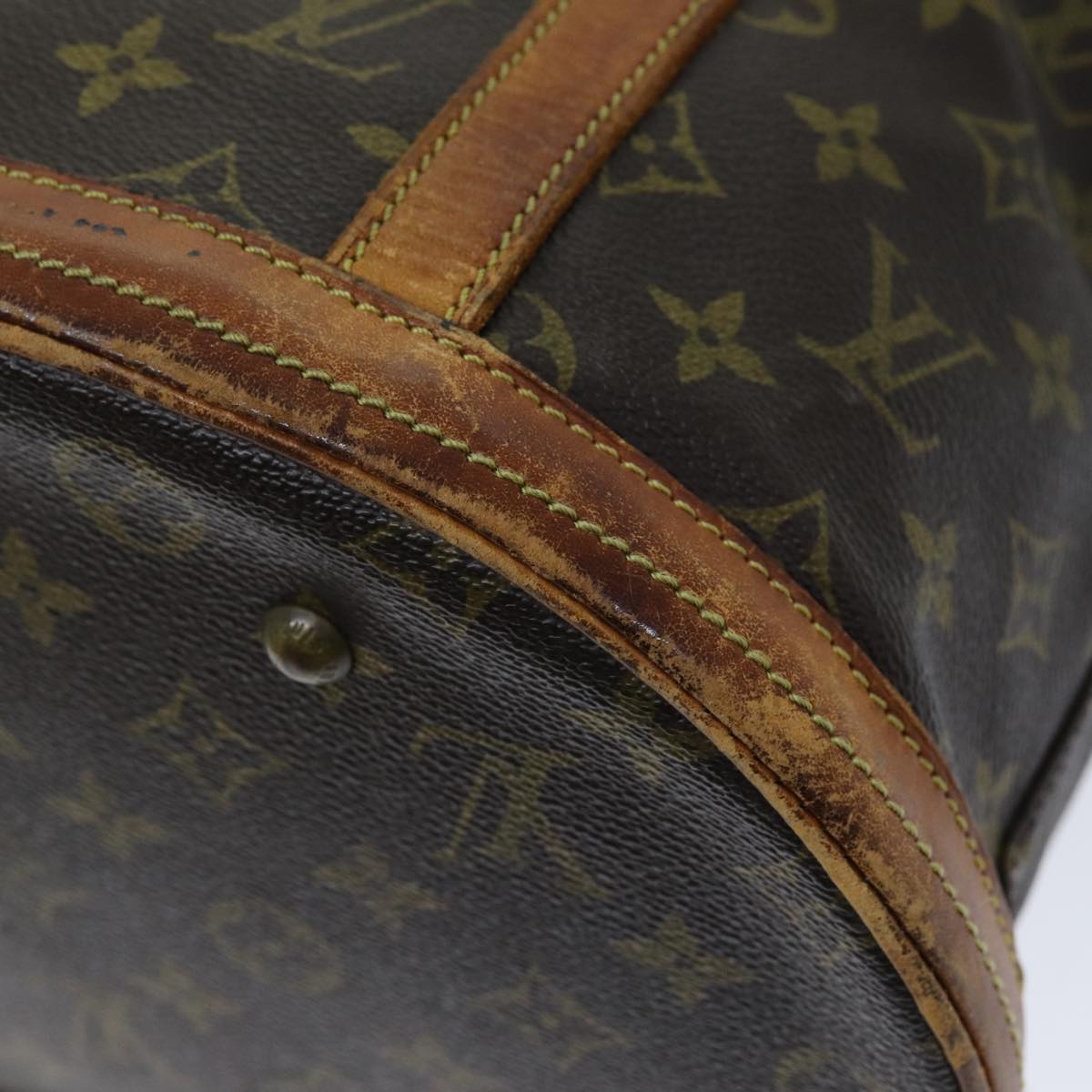LOUIS VUITTON Monogram Bucket GM Shoulder Bag M42236 LV 76470
