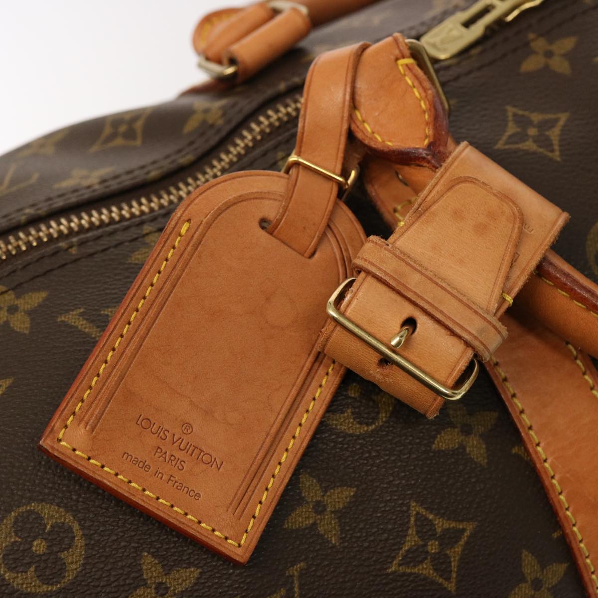 LOUIS VUITTON Monogram Keepall 60 Boston Bag M41422 LV 76472