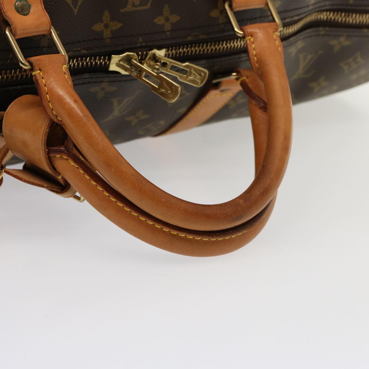 LOUIS VUITTON Monogram Keepall 60 Boston Bag M41422 LV 76472