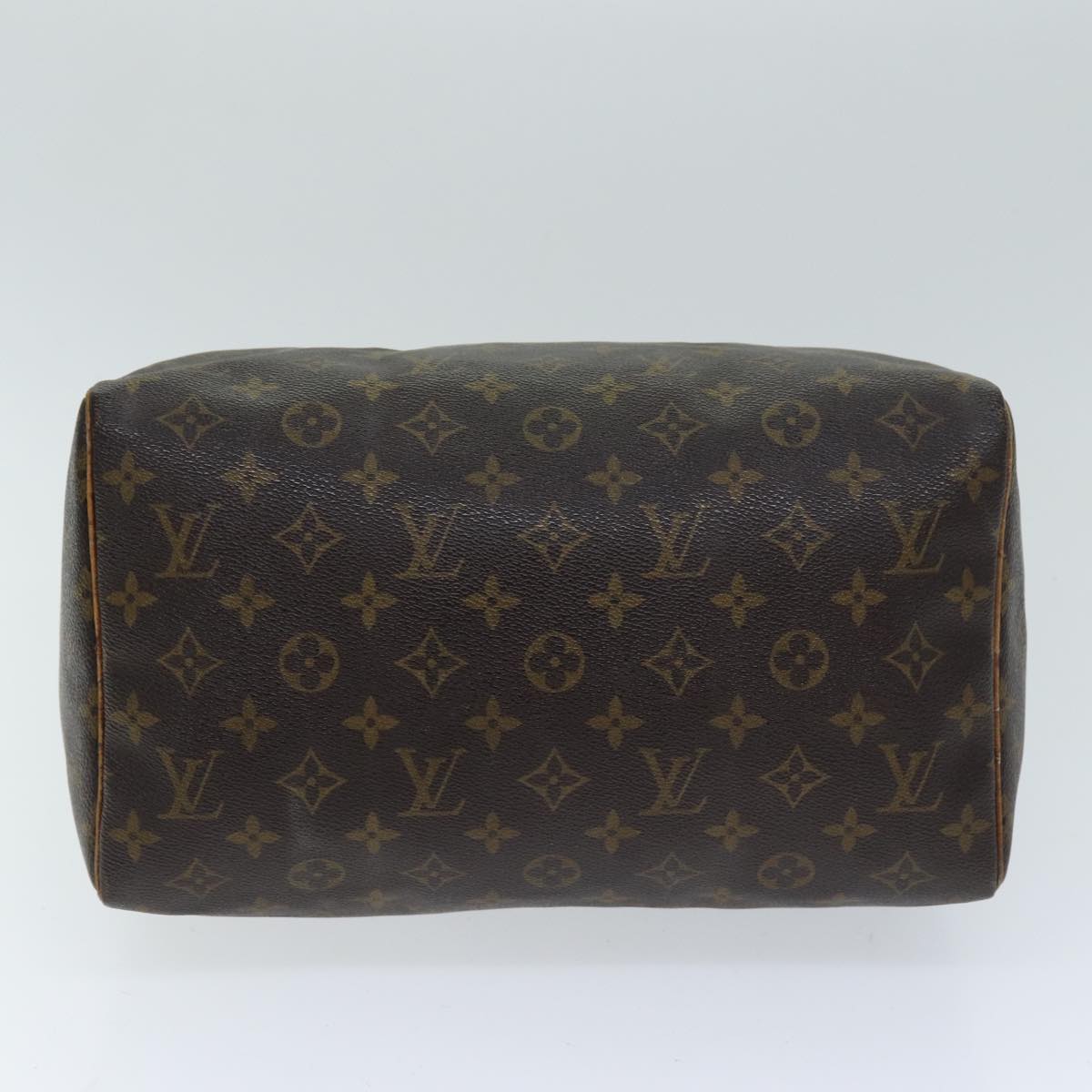 LOUIS VUITTON Monogram Speedy 30 Hand Bag M41526 LV 76490