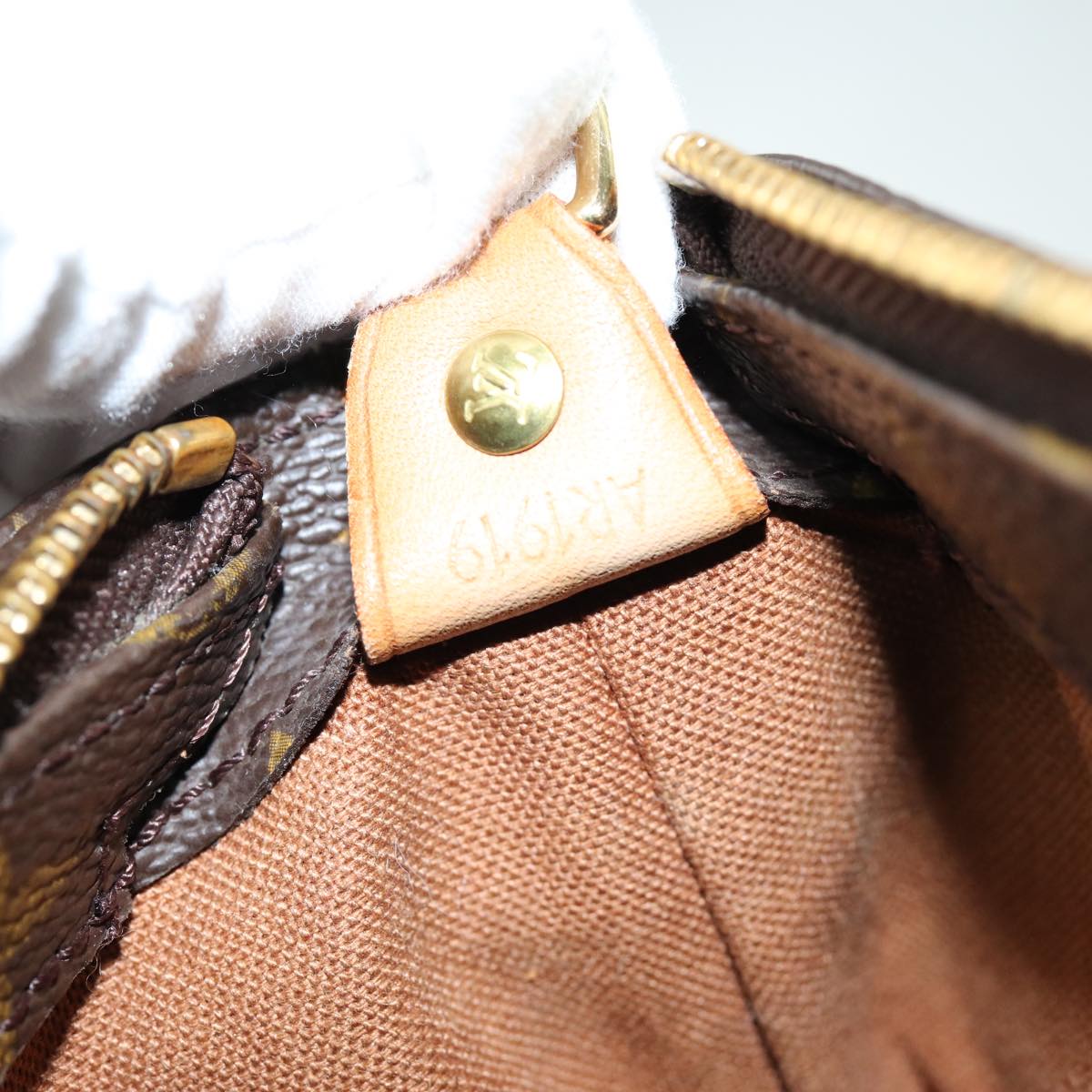 LOUIS VUITTON Monogram Cabas Mezzo Tote Bag M51151 LV 76493