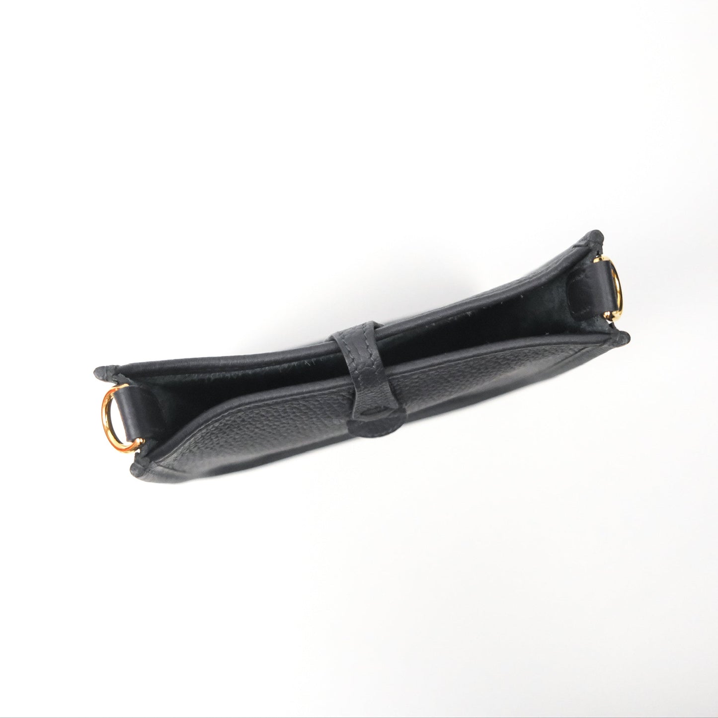 Hermès Mini Evelyne 16 Caban Clemence Gold Hardware