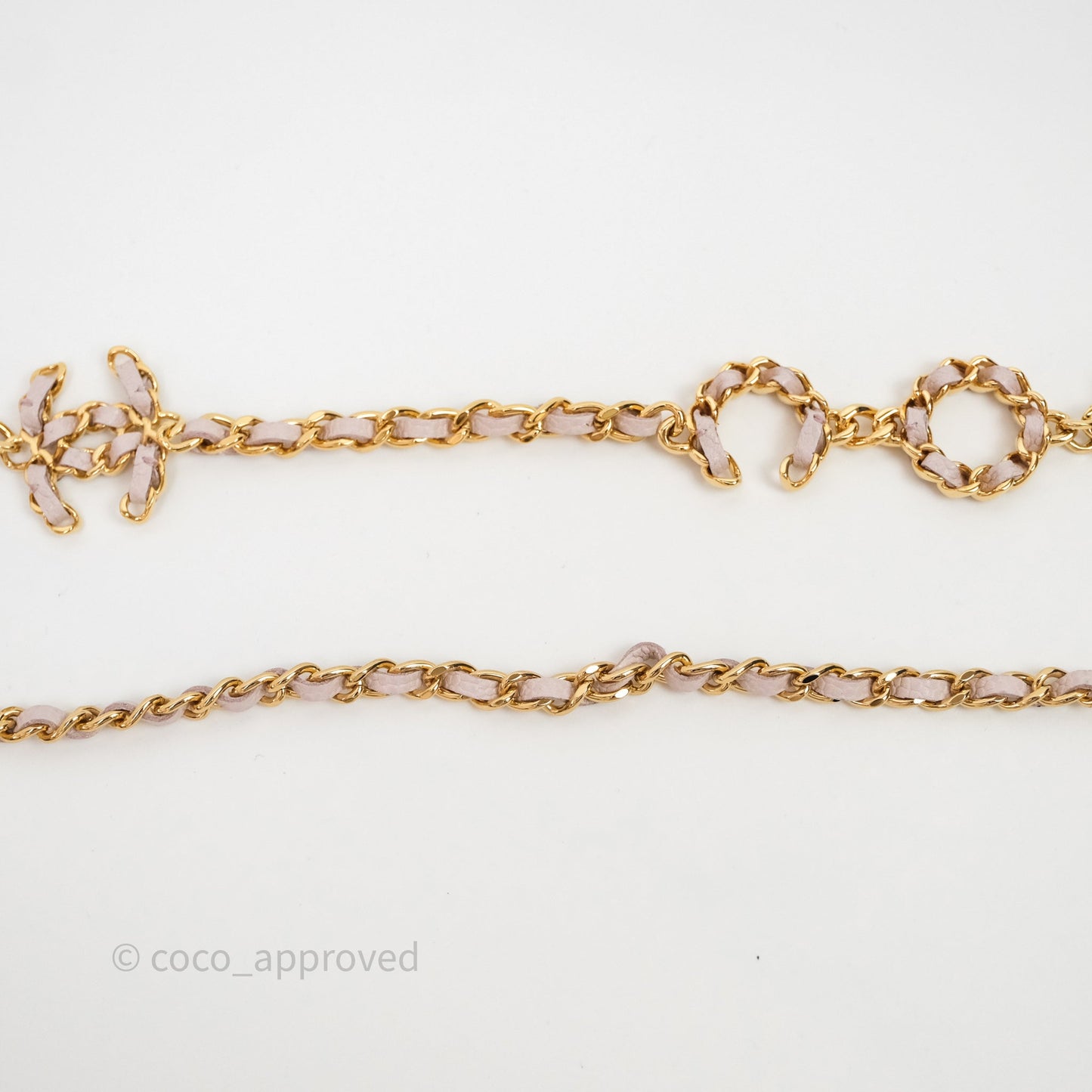 Chanel WOC Wallet On Chain CC Coco Chain Quilted Lilac Caviar Gold Hardware