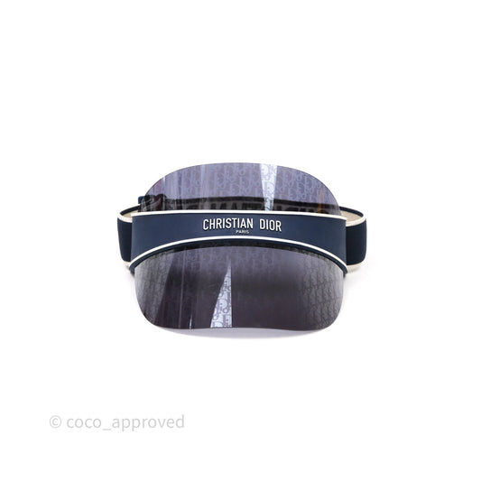 Christian Dior Diorclub V1U Dior Blue Oblique Visor