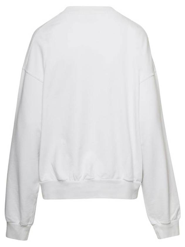 Luxury Balenciaga Graphic Printing Sweatshirt White