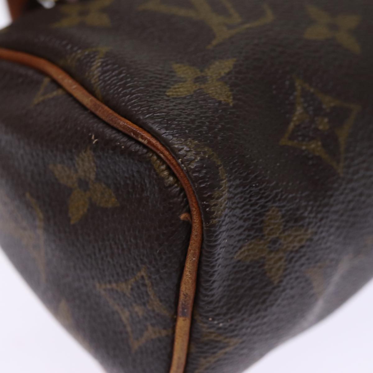 LOUIS VUITTON Monogram Mini Speedy Hand Bag M41534 LV 76504
