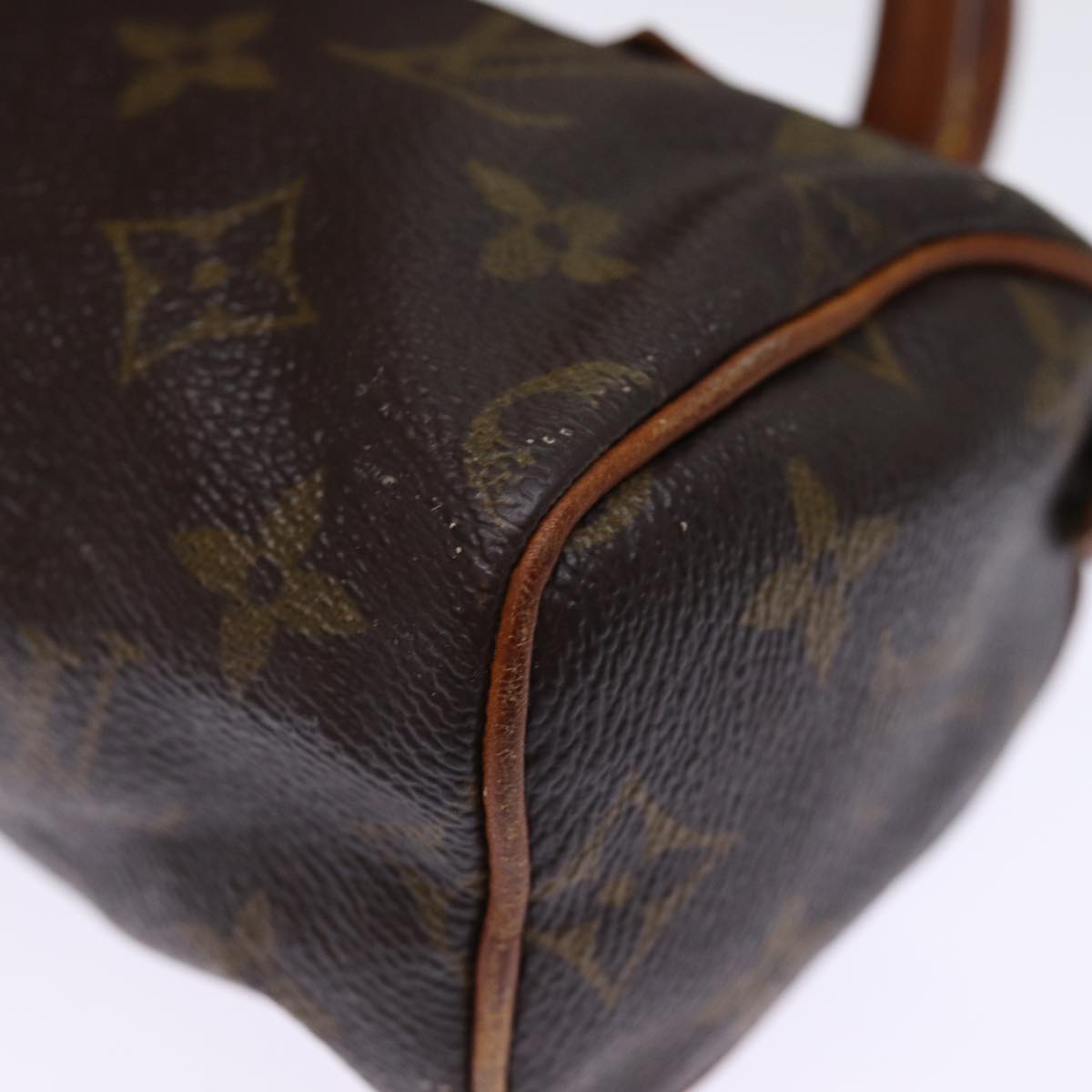 LOUIS VUITTON Monogram Mini Speedy Hand Bag M41534 LV 76504