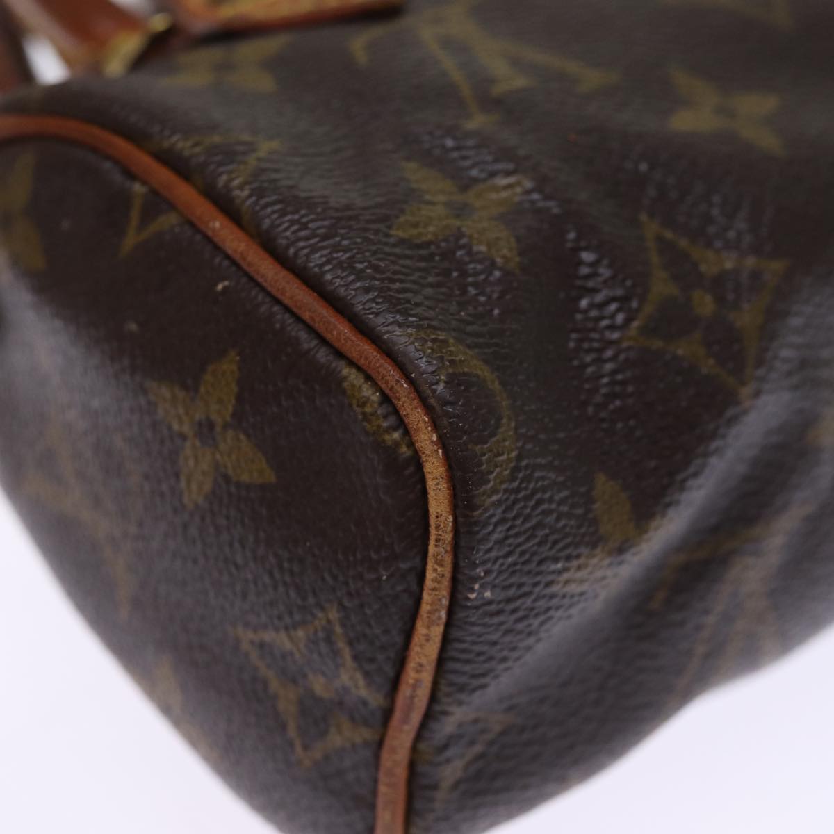 LOUIS VUITTON Monogram Mini Speedy Hand Bag M41534 LV 76504