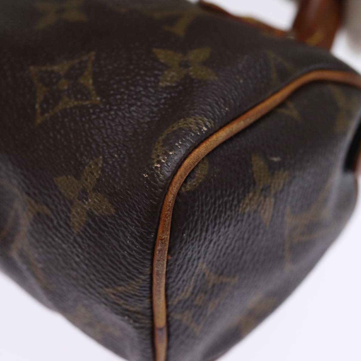 LOUIS VUITTON Monogram Mini Speedy Hand Bag M41534 LV 76504