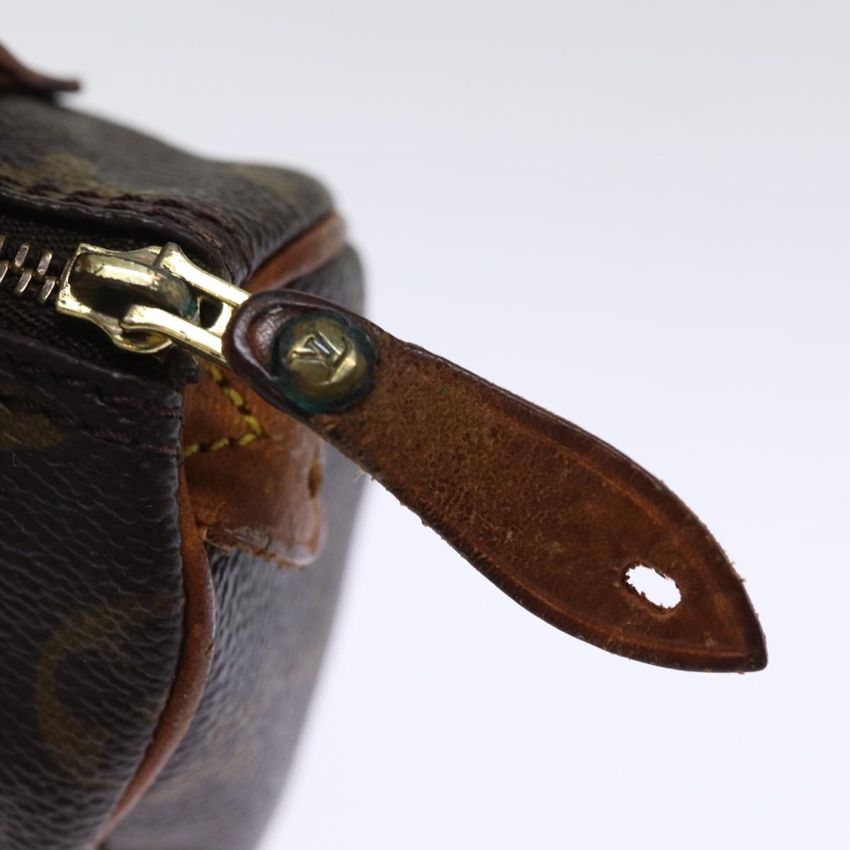 LOUIS VUITTON Monogram Mini Speedy Hand Bag M41534 LV 76504