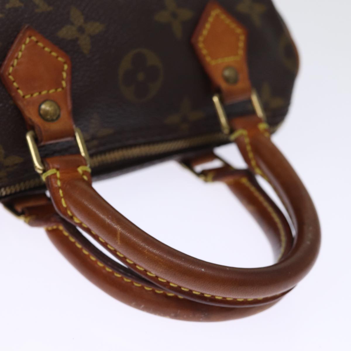 LOUIS VUITTON Monogram Mini Speedy Hand Bag M41534 LV 76504