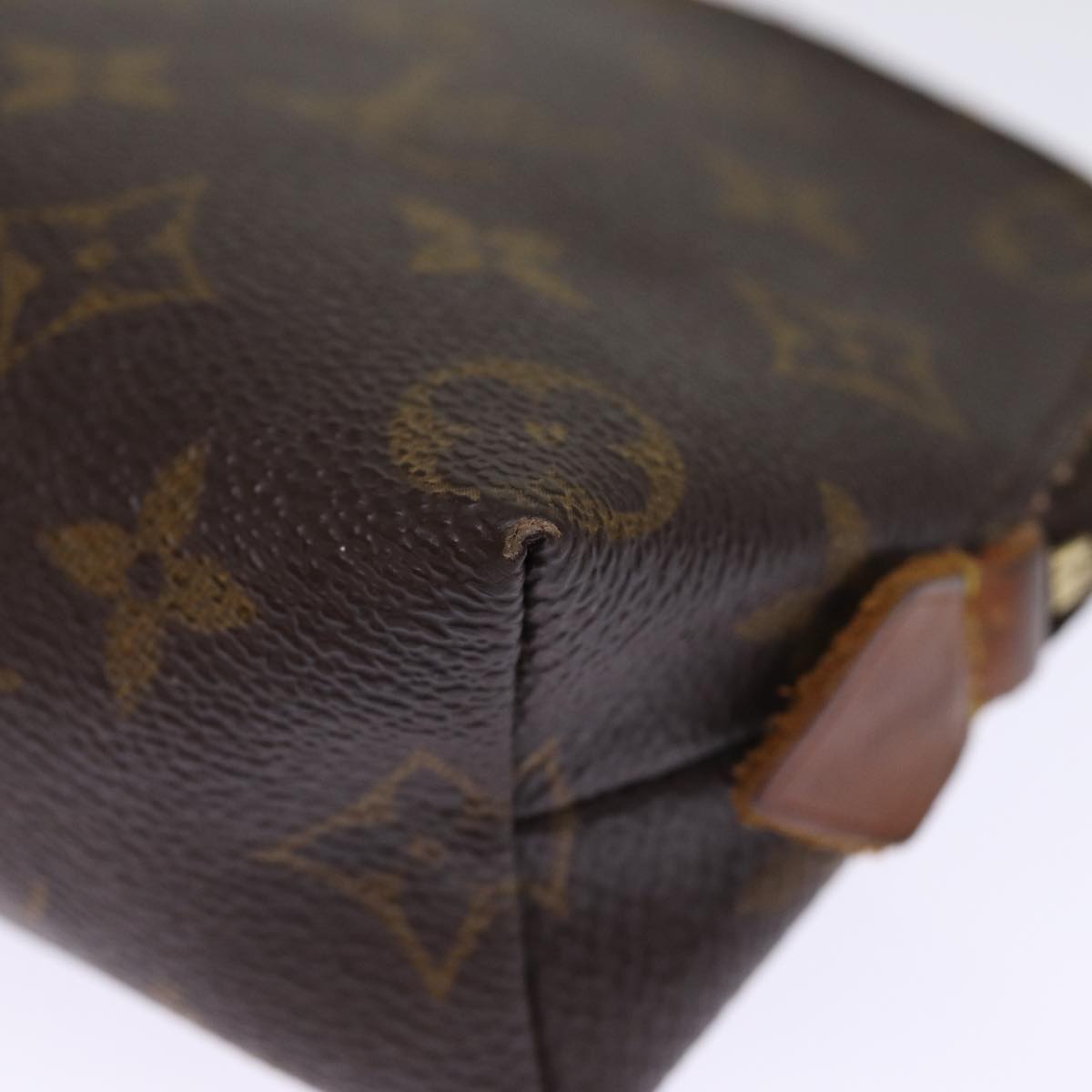 LOUIS VUITTON Monogram Pochette Cosmetic PM Cosmetic Pouch M47515 LV 76505