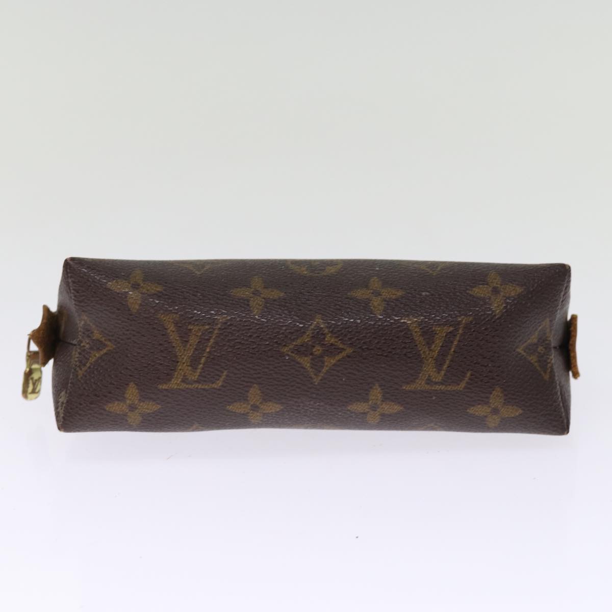 LOUIS VUITTON Monogram Pochette Cosmetic PM Cosmetic Pouch M47515 LV 76505