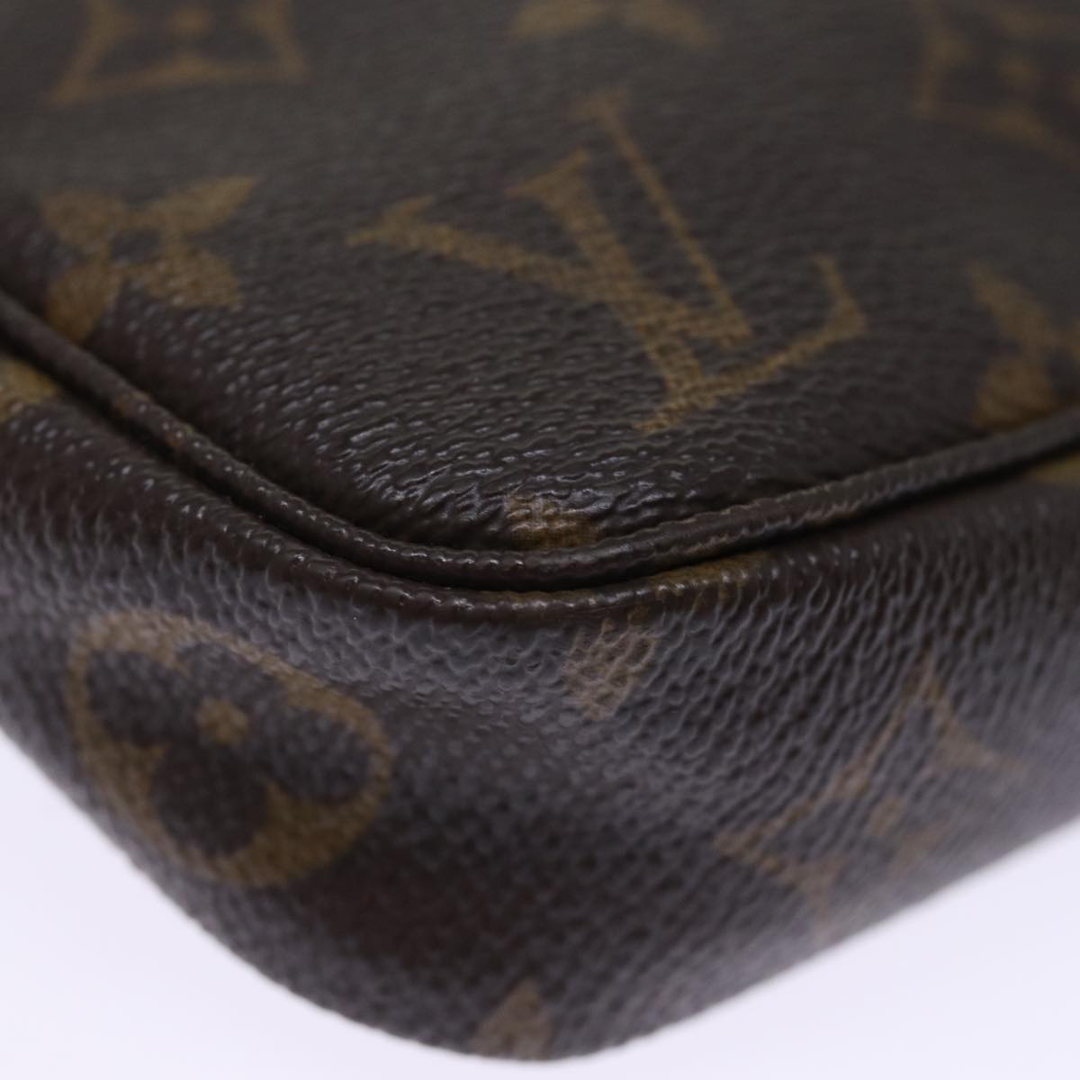 LOUIS VUITTON Monogram Pochette Accessoires Pouch M51980 LV 76506