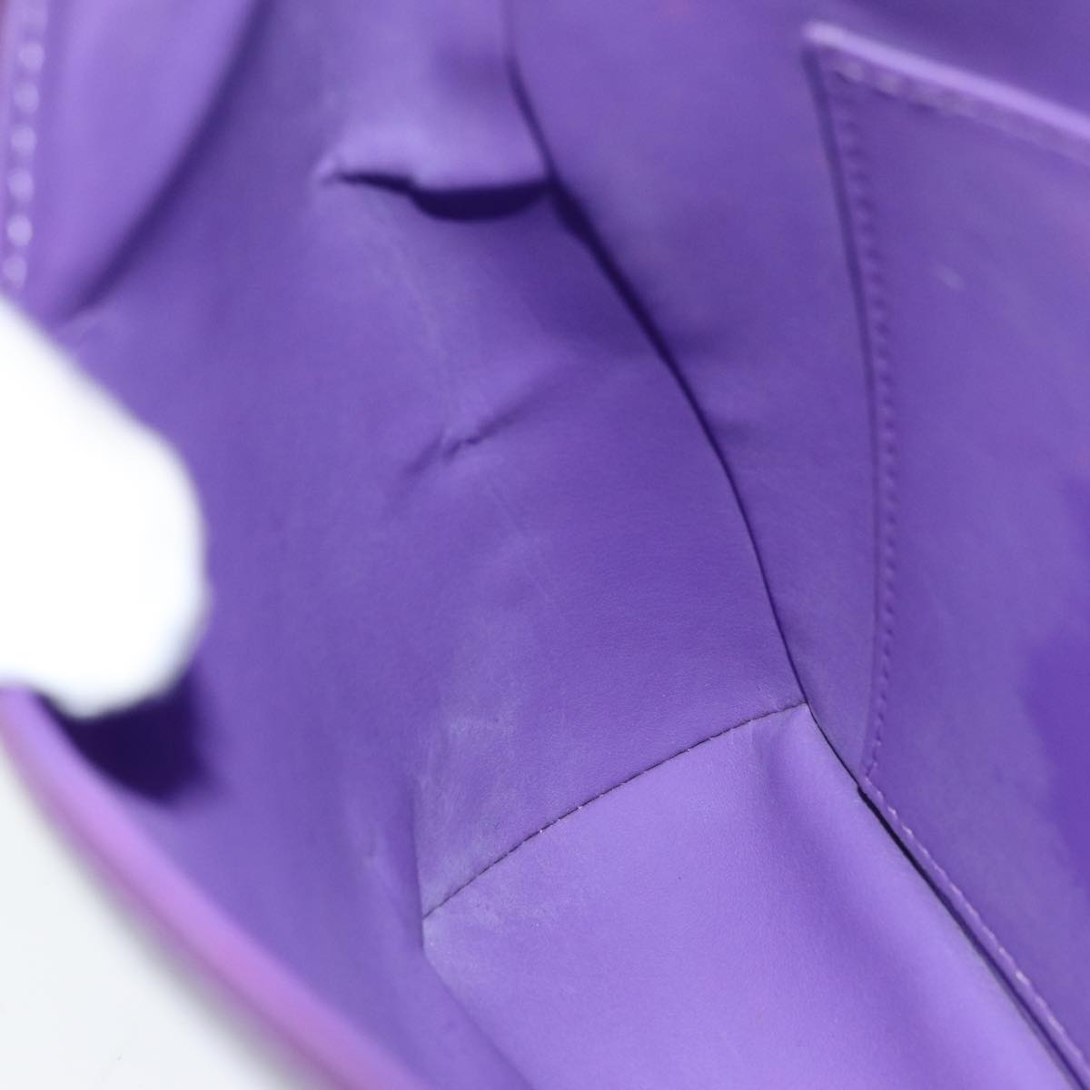 LOUIS VUITTON Monogram Vernis Thompson Street Bag Purple Viole M91095 76507
