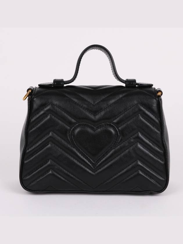 Luxury Gucci Trending 2025 GG Marmont Top Handle Mini Chain Bag 547260