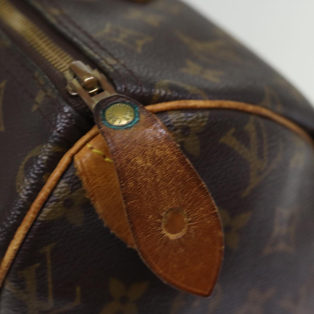 LOUIS VUITTON Monogram Speedy 30 Hand Bag M41526 LV 76521
