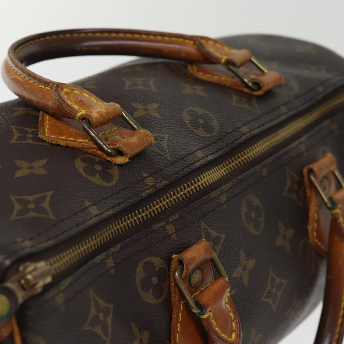 LOUIS VUITTON Monogram Speedy 30 Hand Bag M41526 LV 76521