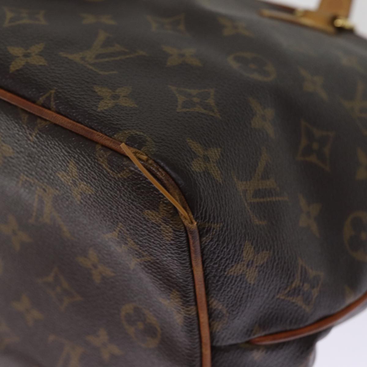 LOUIS VUITTON Monogram Palermo PM Tote Bag M40145 LV 76523