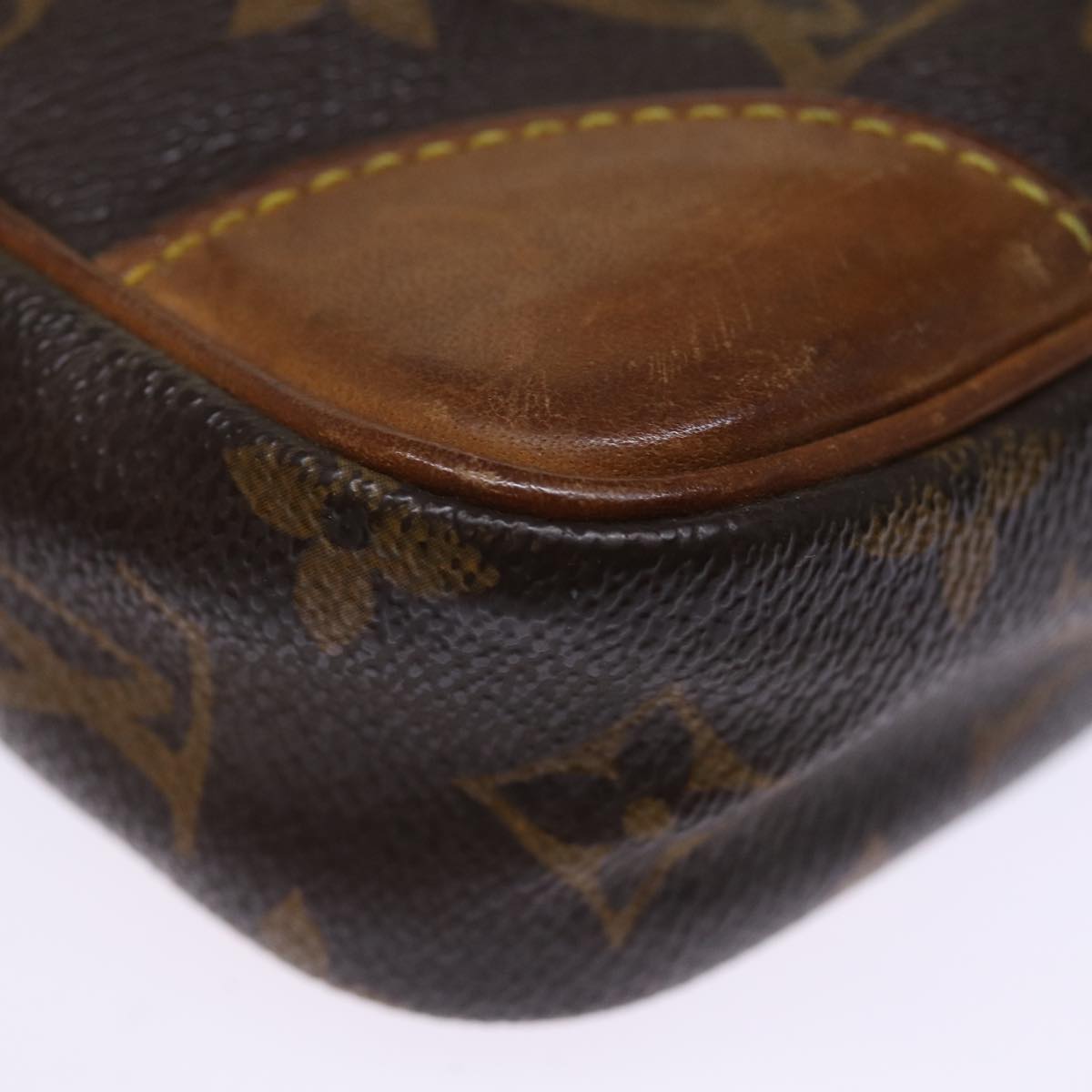 LOUIS VUITTON Monogram Marly Dragonne GM Clutch Bag M51825 LV 76524