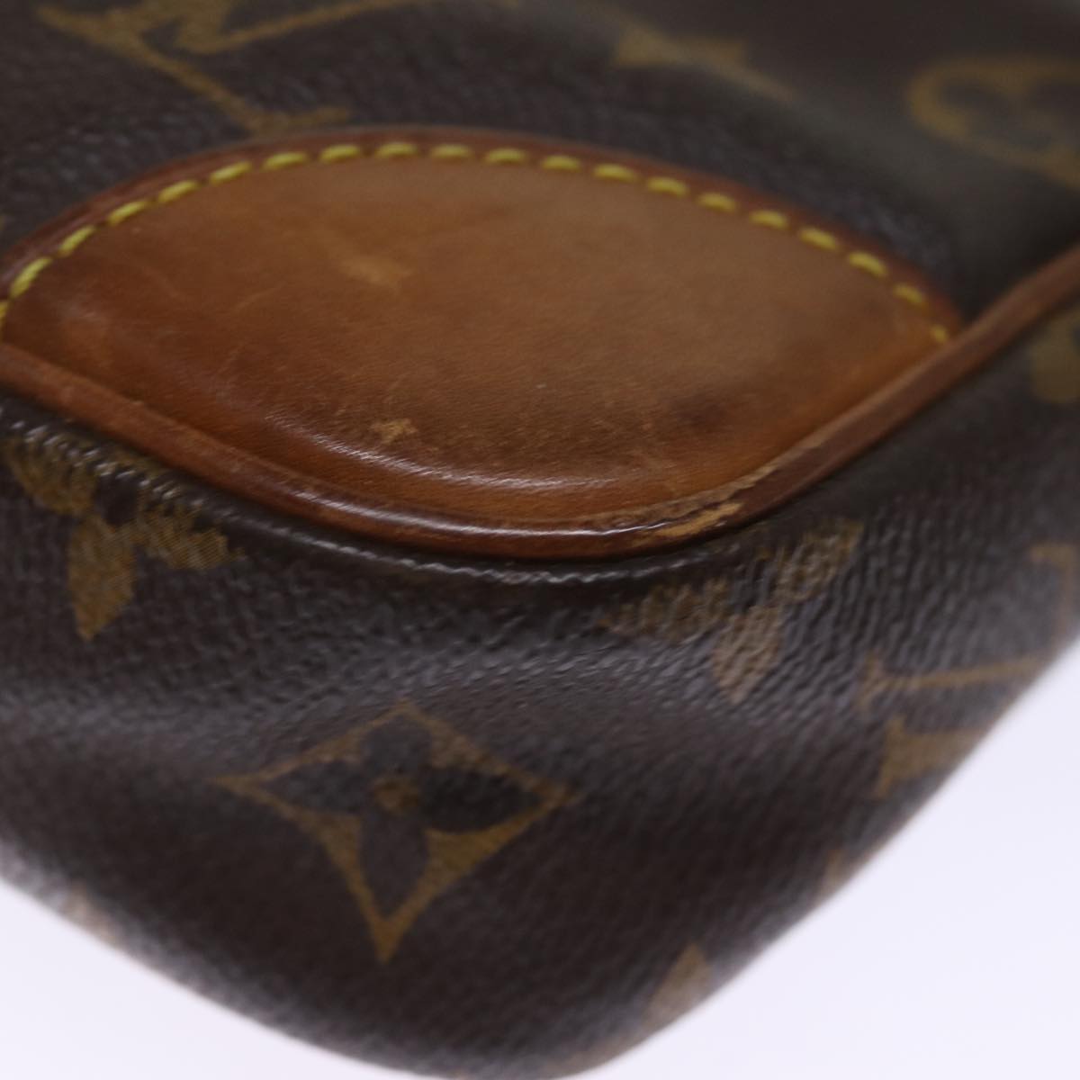 LOUIS VUITTON Monogram Marly Dragonne GM Clutch Bag M51825 LV 76524