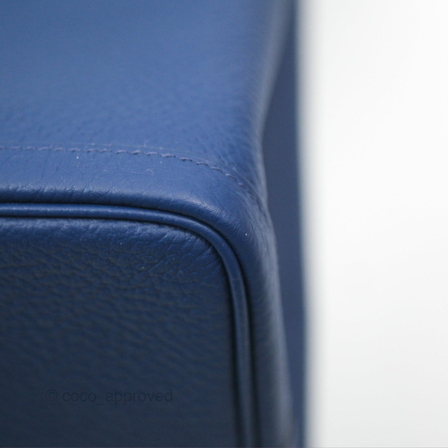 Hermès Garden Pouch 36 Bleu Saphir/ Bordeaux/ Bleu Marine