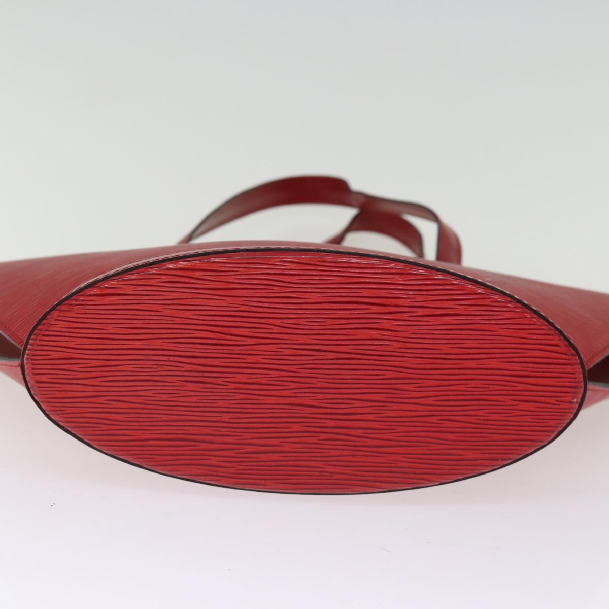 LOUIS VUITTON Epi Saint Jacques Shoulder Bag Red M52277 LV 76530